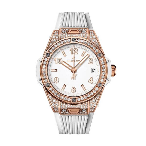 Hublot Big Bang One Click King Gold White Pave 39mm