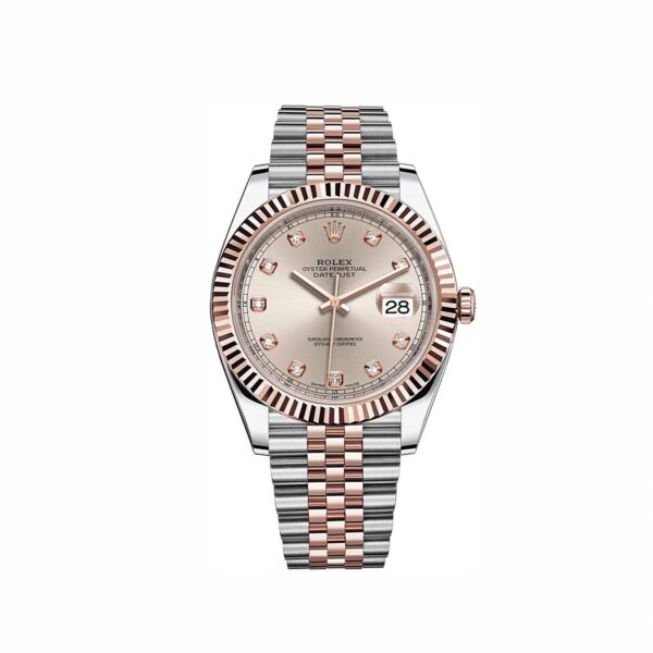 Rolex Datejust 126331-0008 Mặt Số Sundust Cọc Số Kim Cương 41mm