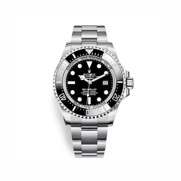 Rolex Deepsea 126660-0001 Mặt Số Đen Cọc Số Chromalight 44mm