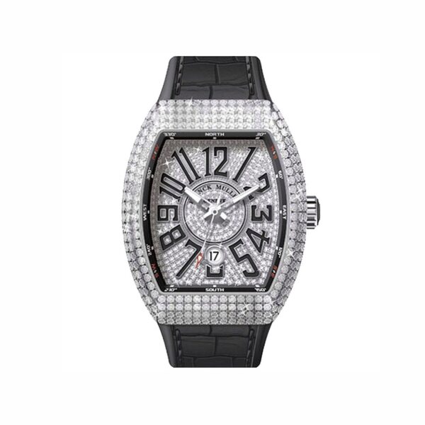 Franck Muller Vanguard V41 Steel Full Pave