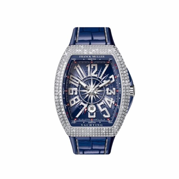 Franck Muller Yachting V41 Steel Pave