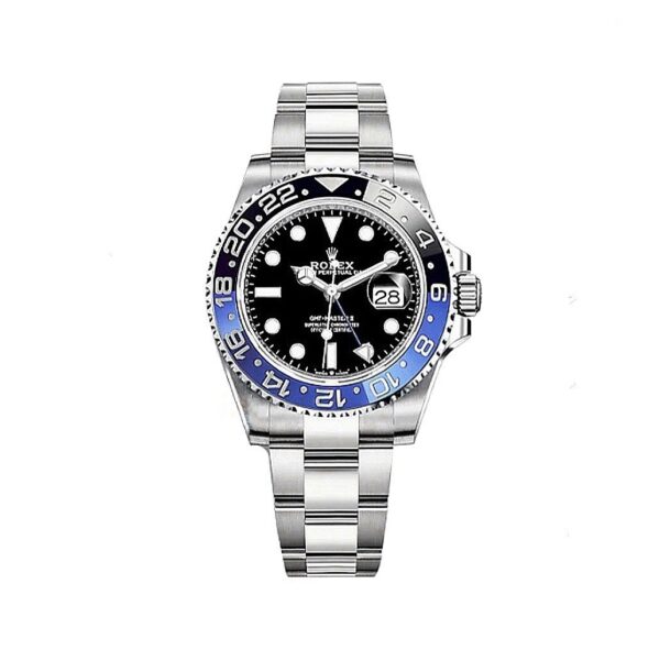 Rolex GMT Master II 126710BLNR-0003 Mặt Số Đen Cọc Số Chromalight 40mm