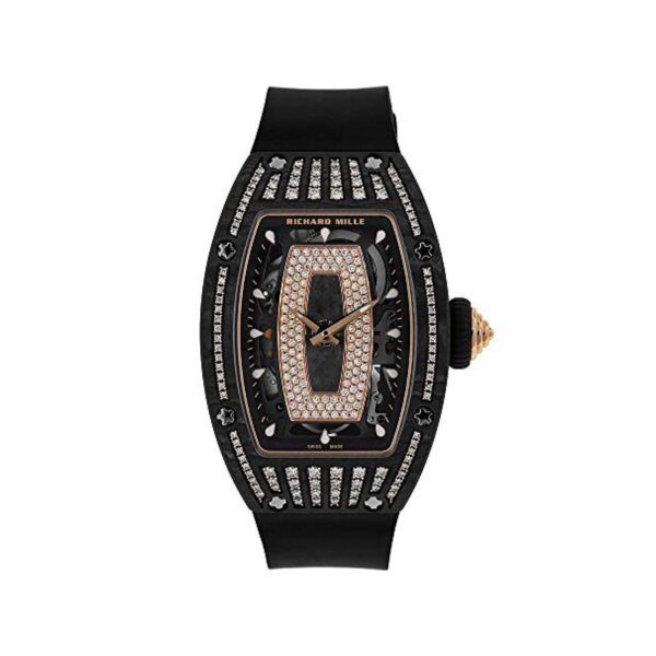 Richard Mille RM 07-01 Black Carbon Mid Set Diamond