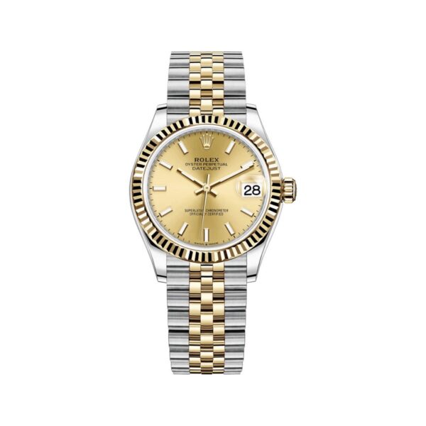 Rolex Datejust 278273-0014 Mặt Số Champagne Cọc Số Index 31mm