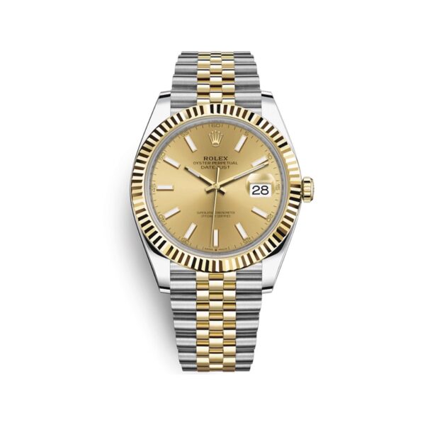 Rolex Datejust 126333-0010 Mặt Số Champagne Cọc Số Index 41mm