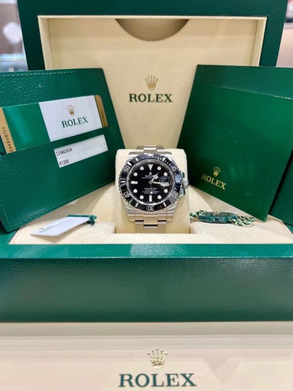 Rolex Submariner Date 126610LN-0001 Mặt Số Đen Cọc Số Chromalight 41mm - Hình ảnh 3