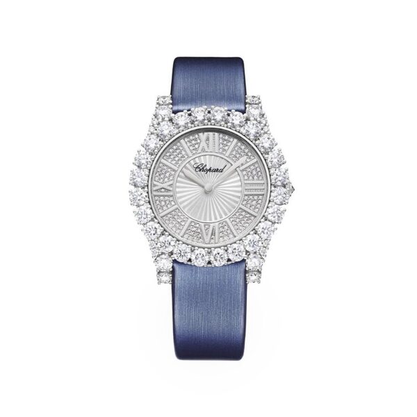 Chopard L'heure Du Diamant Round White Gold Full Diamond 36mm - Hình ảnh 3