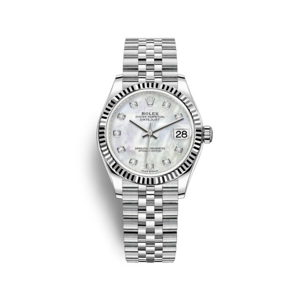 Rolex Datejust 278274-0006 Mặt Số MOP Cọc Số Kim Cương 31mm