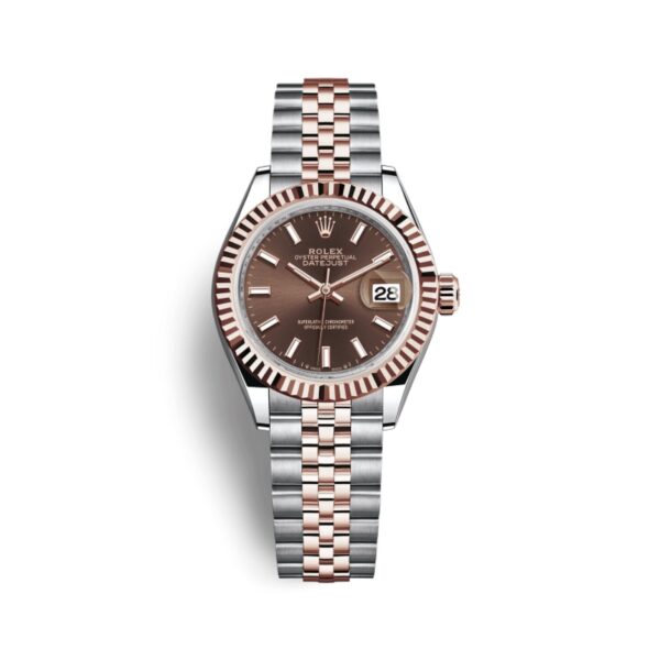 Rolex Datejust Ladies 279171-0017 Mặt Số Chocolate Cọc Số Index 28mm