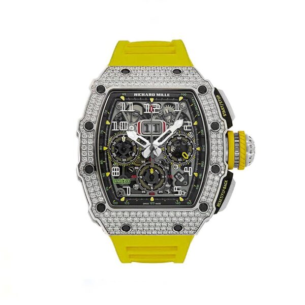 Richard Mille RM 11-03 Titanium Full Diamonds 50mm