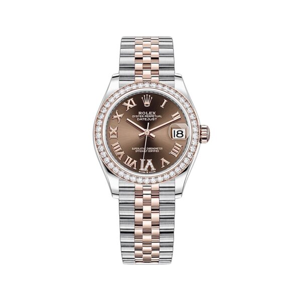 Rolex Datejust 278381RBR-0006 Mặt Số Chocolate Cọc Số La Mã 31mm