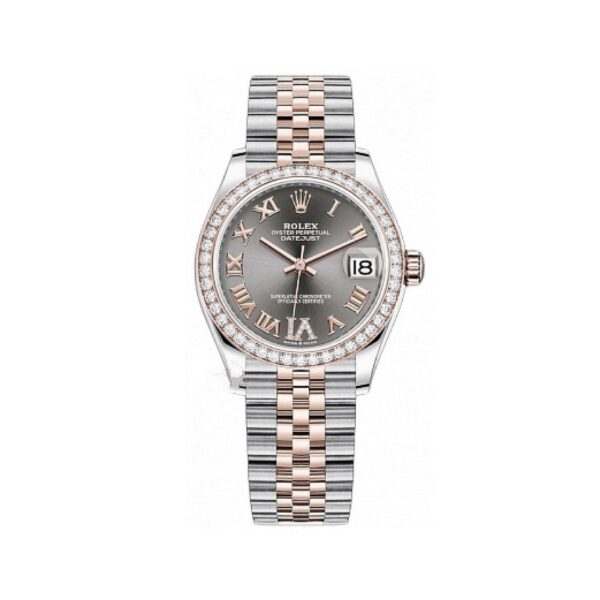 Rolex Datejust 278381RBR-0030 Mặt Số Rhodium Cọc Số La Mã 31mm