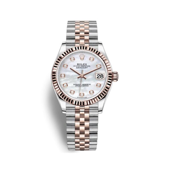 Rolex Datejust 278271-0026 Mặt Số MOP Cọc Số Kim Cương 31mm