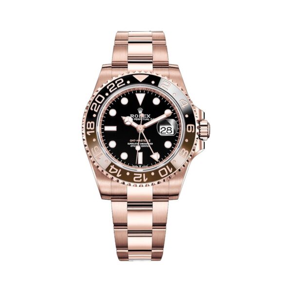 Rolex GMT-Master II 126715CHNR-0001 Mặt Số Đen Cọc Số Chromalight 40mm