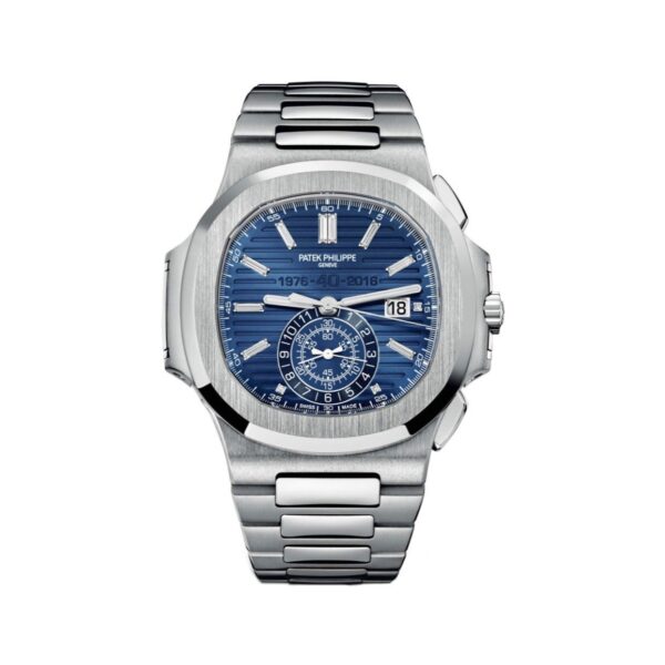 Patek Philippe Nautilus 40th Anniversary 5976/1G-001 White Gold Baguette Diamonds 44mm