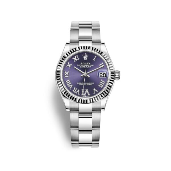 Rolex Datejust 278274-0025 Mặt Số Tím Cọc Số La Mã 31mm