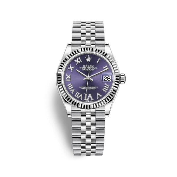 Rolex Datejust 278274-0026 Mặt Số Tím Cọc Số La Mã 31mm