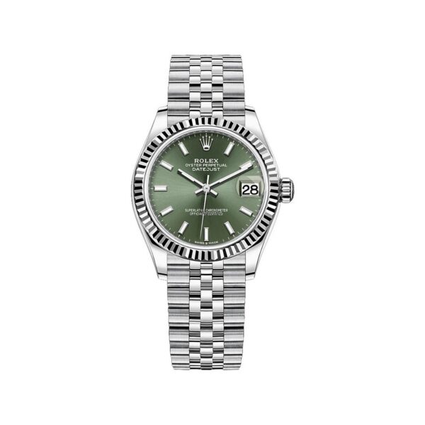 Rolex Datejust 278274-0018 Mặt Số Xanh Cọc Số Index 31mm