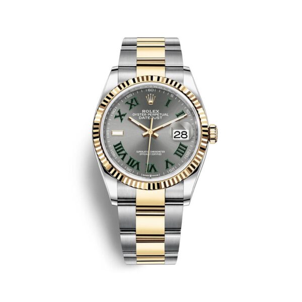 Rolex Datejust 126233-0036 Mặt Số Wimbledon Cọc Số La Mã 36mm