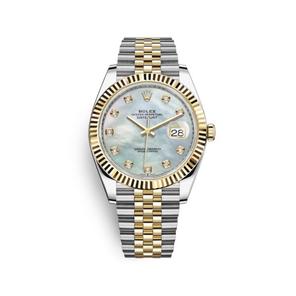 Rolex Datejust 126333-0018 MOP Cọc Số Kim Cương 41mm
