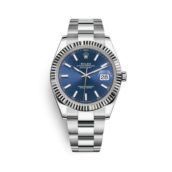 Rolex Datejust 126334-0001 Mặt Số Xanh Cọc Số Index 41mm