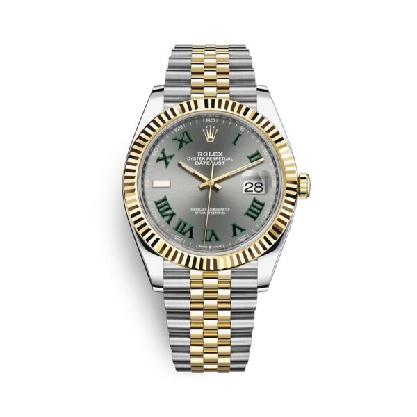 Rolex Datejust 126333-0020 Mặt Số Wimbledon Cọc Số La Mã 41mm