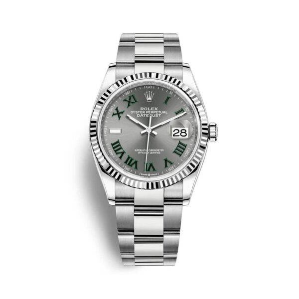 Rolex Datejust 126234-0046 Mặt Số Wimbledon Cọc Số La Mã 36mm