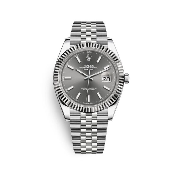 Rolex Datejust 126334-0014 Mặt Số Xám Cọc Số Index 41mm