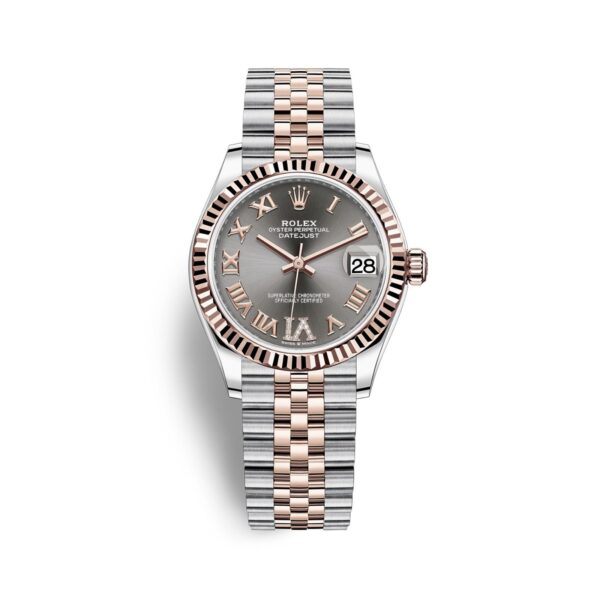 Rolex Datejust 278271-0030 Mặt Số Rhodium Cọc Số La Mã 31mm
