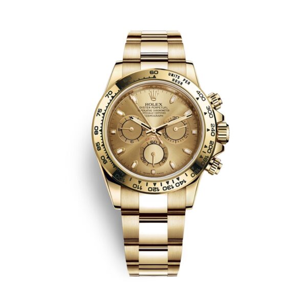 Rolex Cosmograph Daytona 116508-0003 Mặt Số Vàng Champagne 40mm