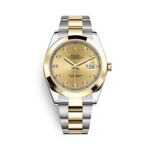 Rolex Datejust 126303-0011 Mặt Số Champagne Cọc Số Kim Cương 41mm