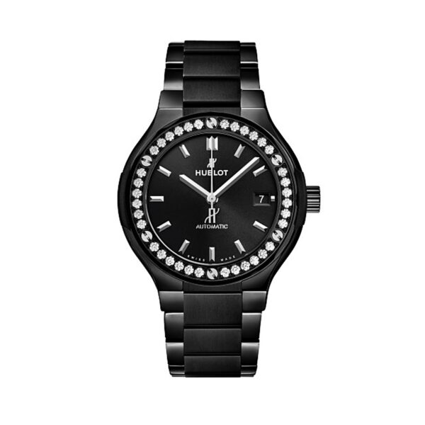Hublot Classic Fusion Black Magic Bracelet Pave 33mm