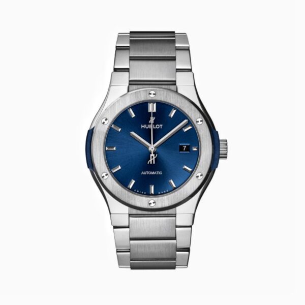 Hublot Classic Fusion Blue Titanium Bracelet 42mm