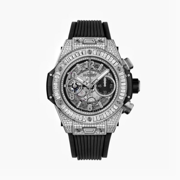 Hublot Big Bang Unico Titanium Full Pave 44mm