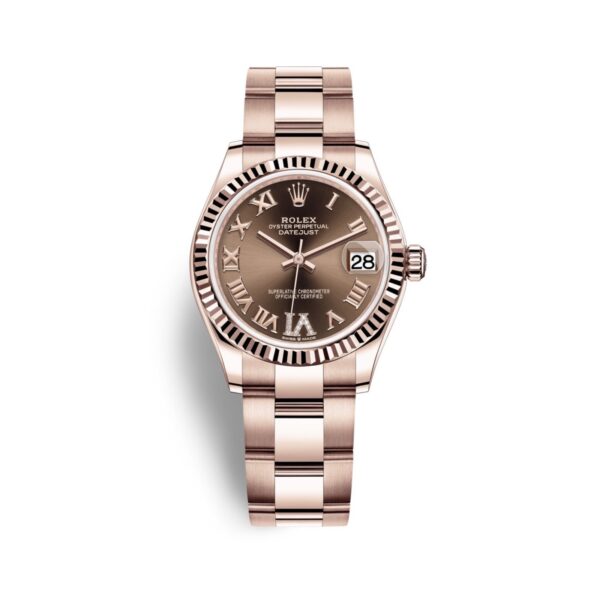 Rolex Datejust 278275-0024 Mặt Số Chocolate Cọc Số La Mã 31mm