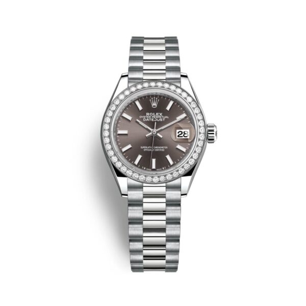 Rolex Datejust Ladies 279139RBR-0009 Mặt Số Nâu Trầm Cọc Số Index 28mm