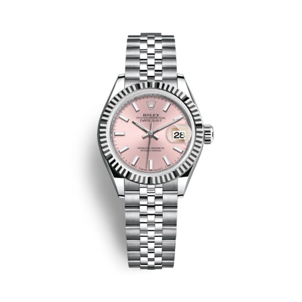 Rolex Datejust Ladies 279174-0001 Mặt Số Hồng Cọc Số Index 28mm