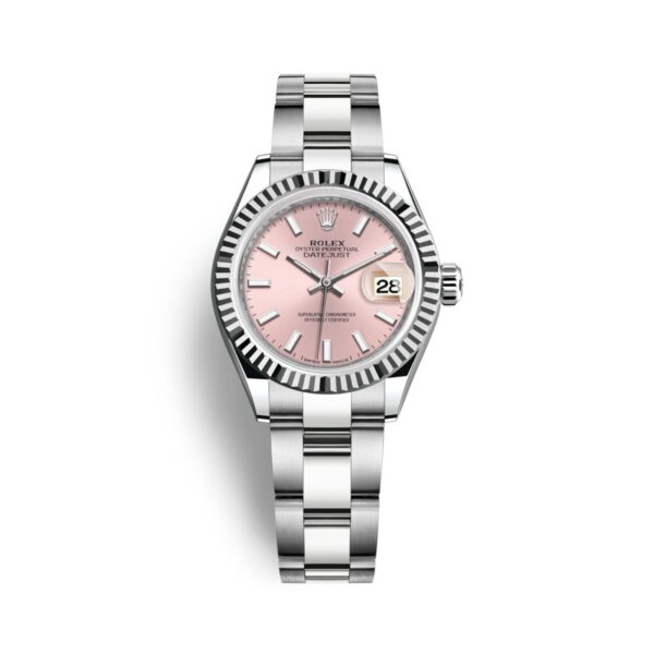 Rolex Datejust Ladies 279174-0002 Mặt Số Hồng Cọc Số Index 28mm