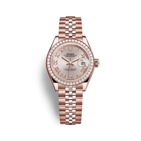 Rolex Datejust Ladies 279135RBR-0009 Mặt Số Sundust Cọc Số La Mã 28mm