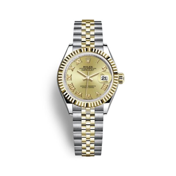 Rolex Datejust Ladies 279173-0009 Mặt Số Champagne Cọc Số La Mã 28mm