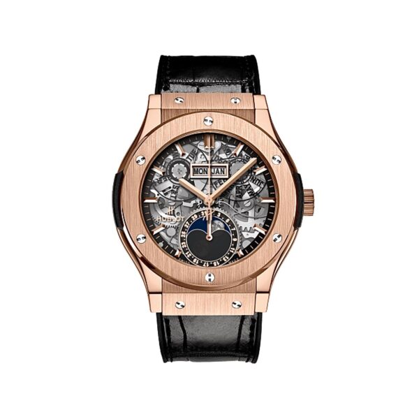 Hublot Classic Fusion Aerofusion Moonphase King Gold 42mm