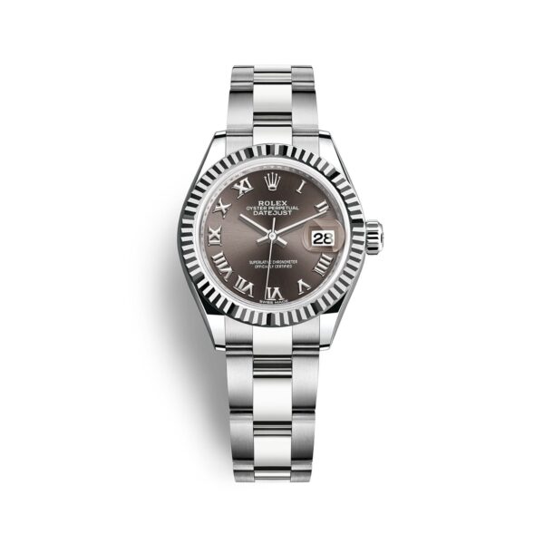 Rolex Datejust Ladies 279174-0014 Mặt Số Nâu Trầm Cọc Số La Mã 28mm