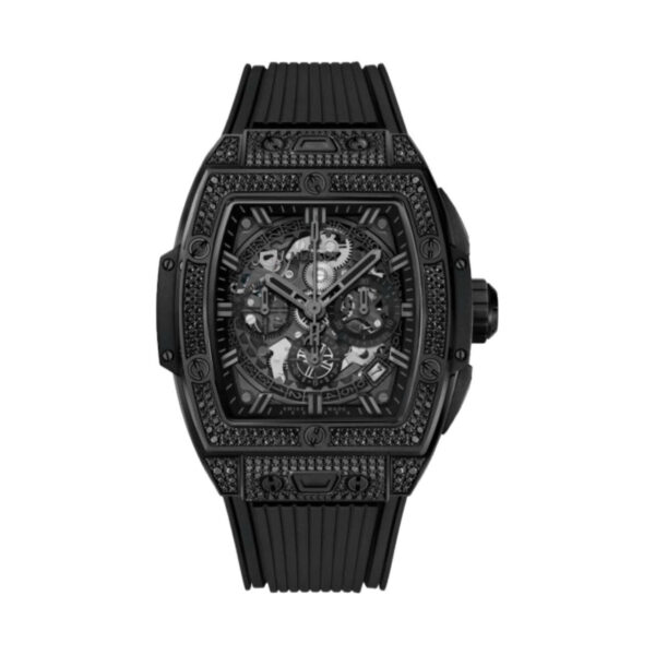 Hublot Spirit Of Big Bang All Black Pave Diamonds 642.CI.0110.RX.1700 42 mm Limited 50Pcs